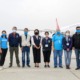 Gruppe samlet for første levering av vaksiner i Nepal